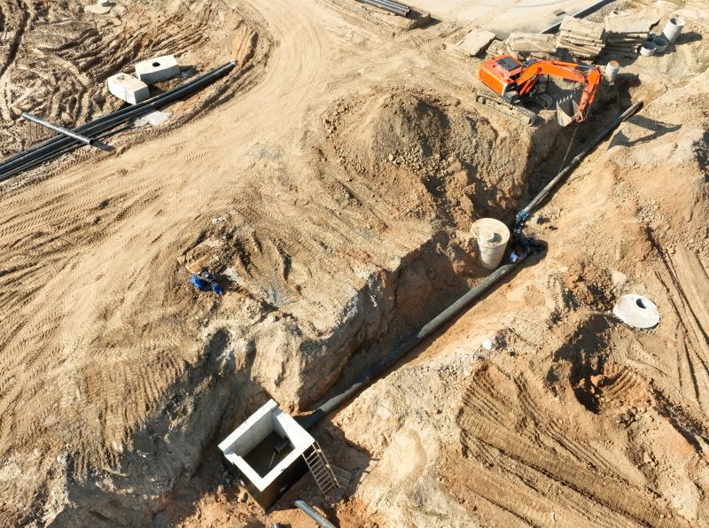 Excavation of Underground Pipes